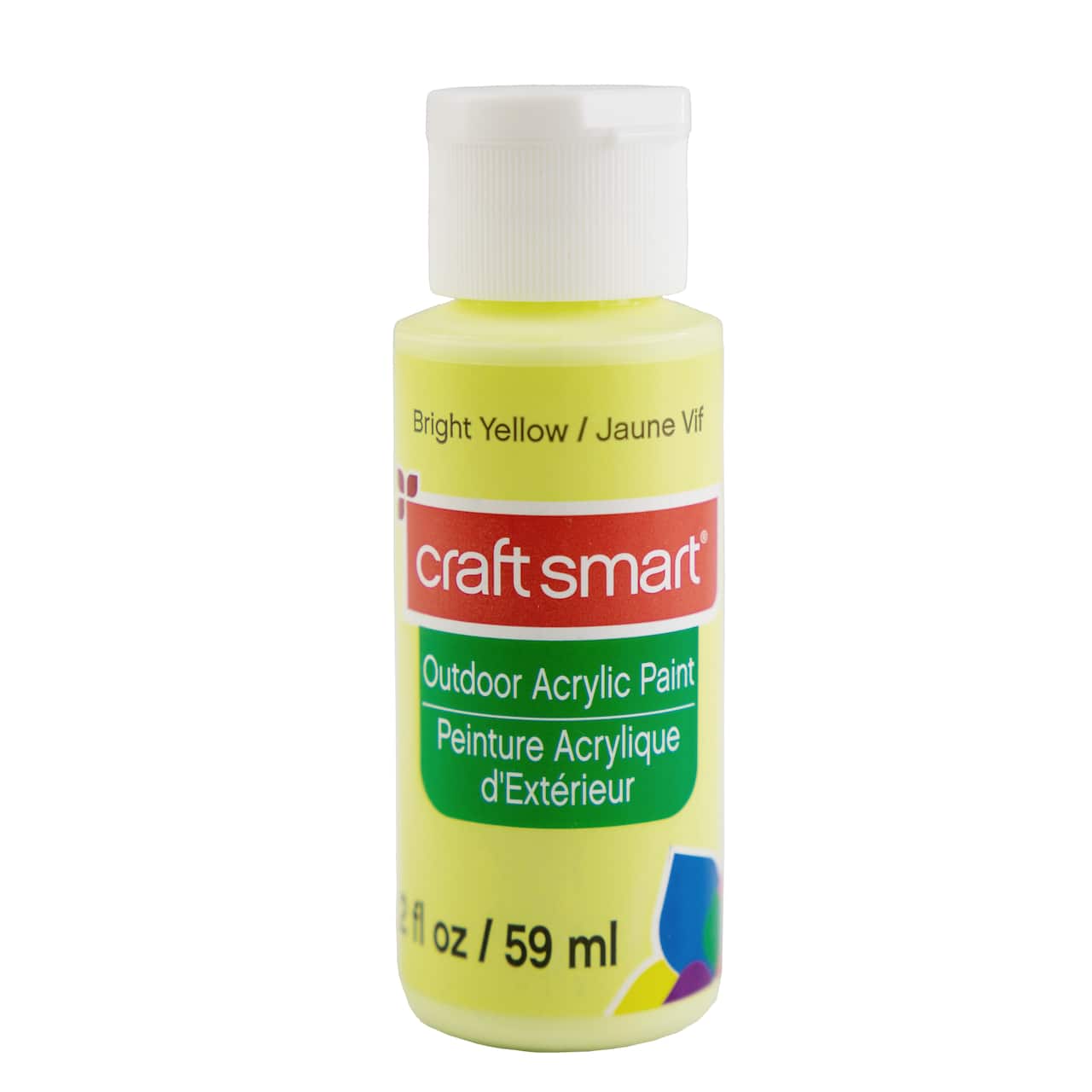 12 Pack: 2oz. Bright Outdoor Acrylic Paint by Craft Smart®